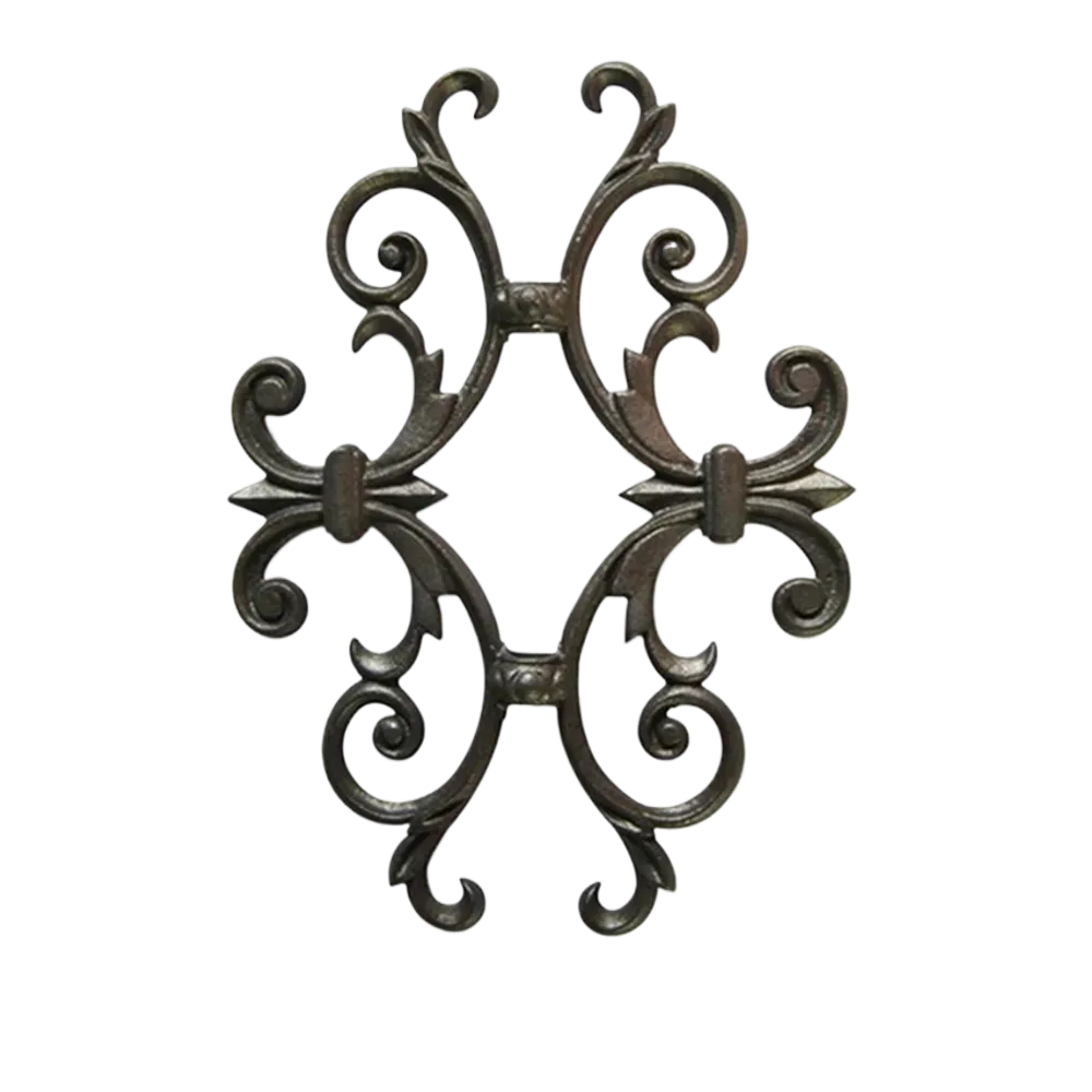wrought iron fence